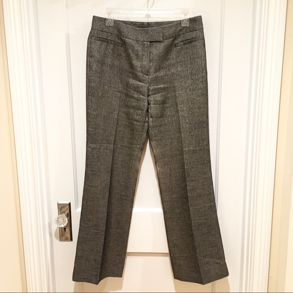 ⭐️ Lafayette 148 Gray Wool Trousers Pants Size 6
